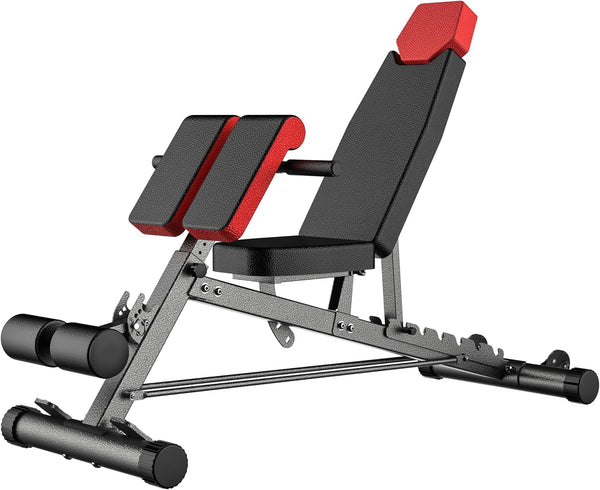 FID Adjustable Weight Bench & Roman Chair