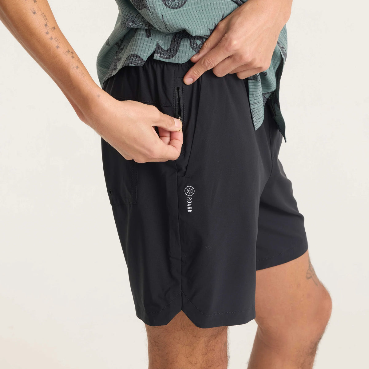 Serrano 7" Active Stretch Shorts - Black